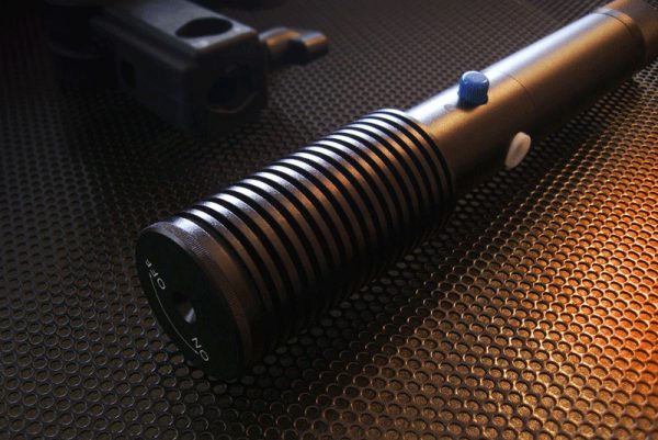 blauer Laser-Pointer